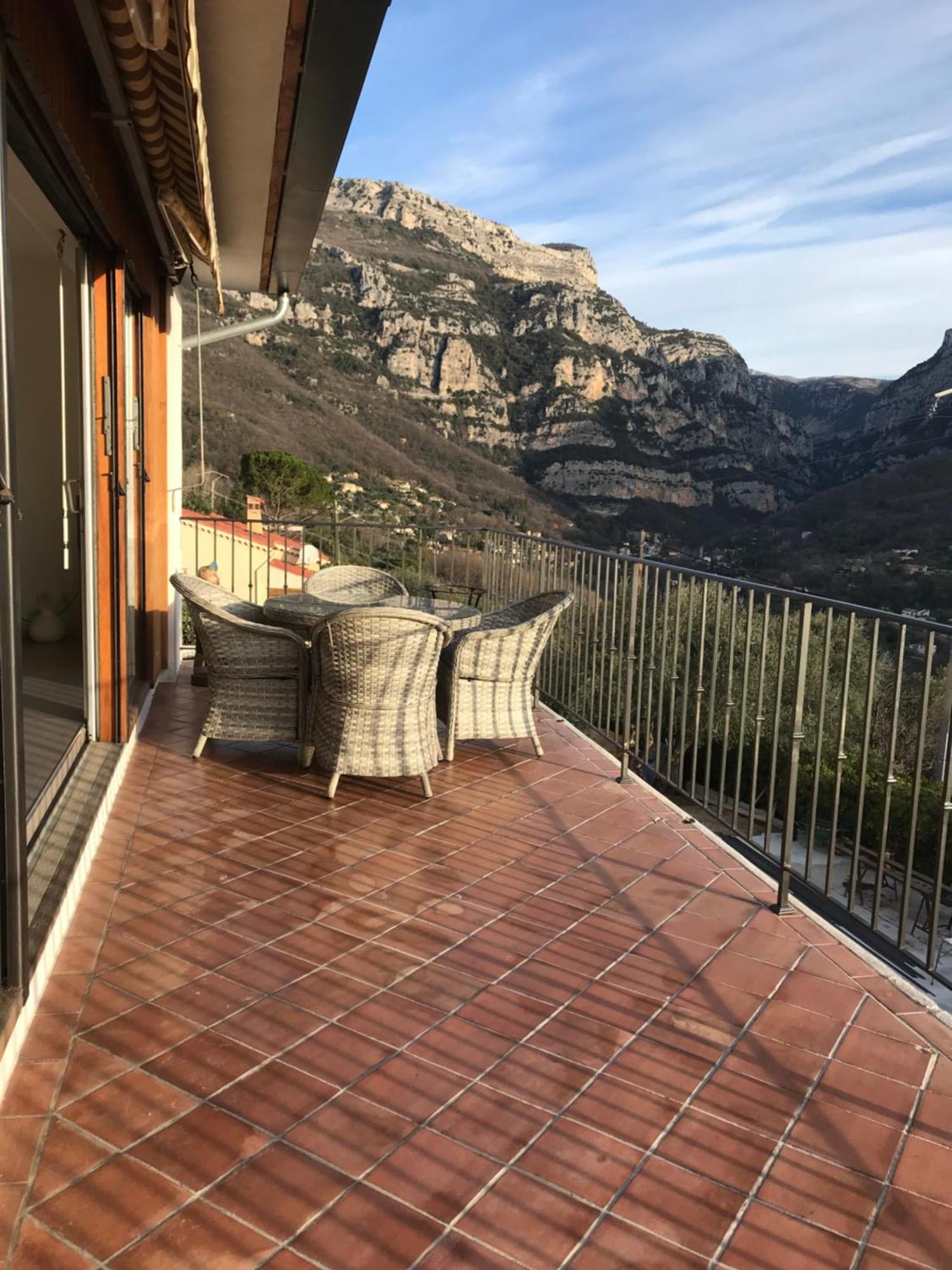 Haut De Villa Avec Vue - Le Bar Sur Loup 06 Extérieur photo